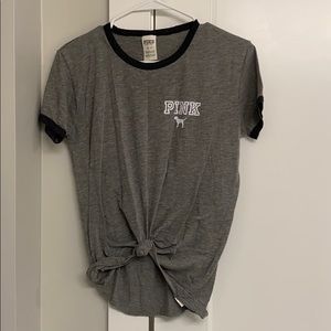Gray PINK Everyday Tee